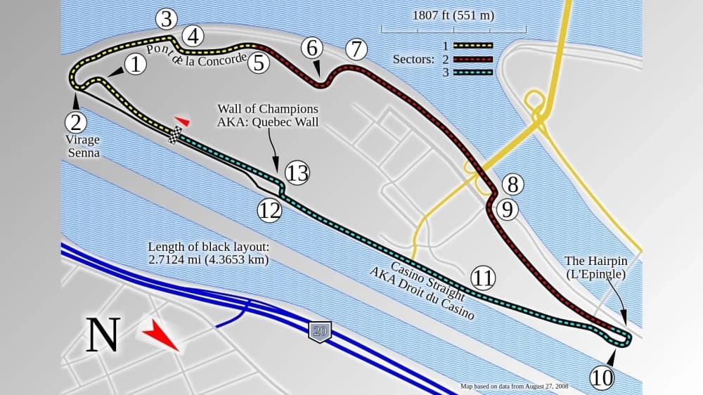 Circuito Gilles Villeneuve: Storia e Sfide della F1