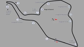 La Storia del Circuito Rouen-les-Essarts - Rouen, France La Storia del Circuito Rouen-les-Essarts - Rouen, France